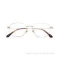 Fashion Design Adult Cheap Eye Glasses Frame Metal Customized Optical Eyeglasses